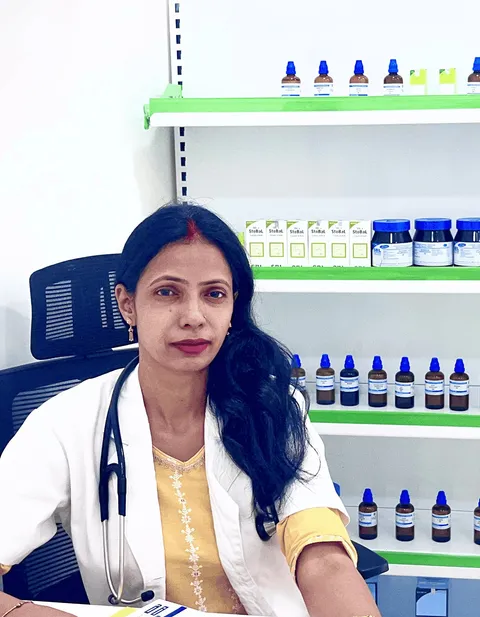 Dr. Anisha, homeopathic physician